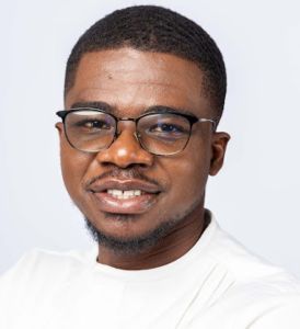 Emmanuel Acquah, Co-founder and CEO of ACEYE, a technology company in Ghana.